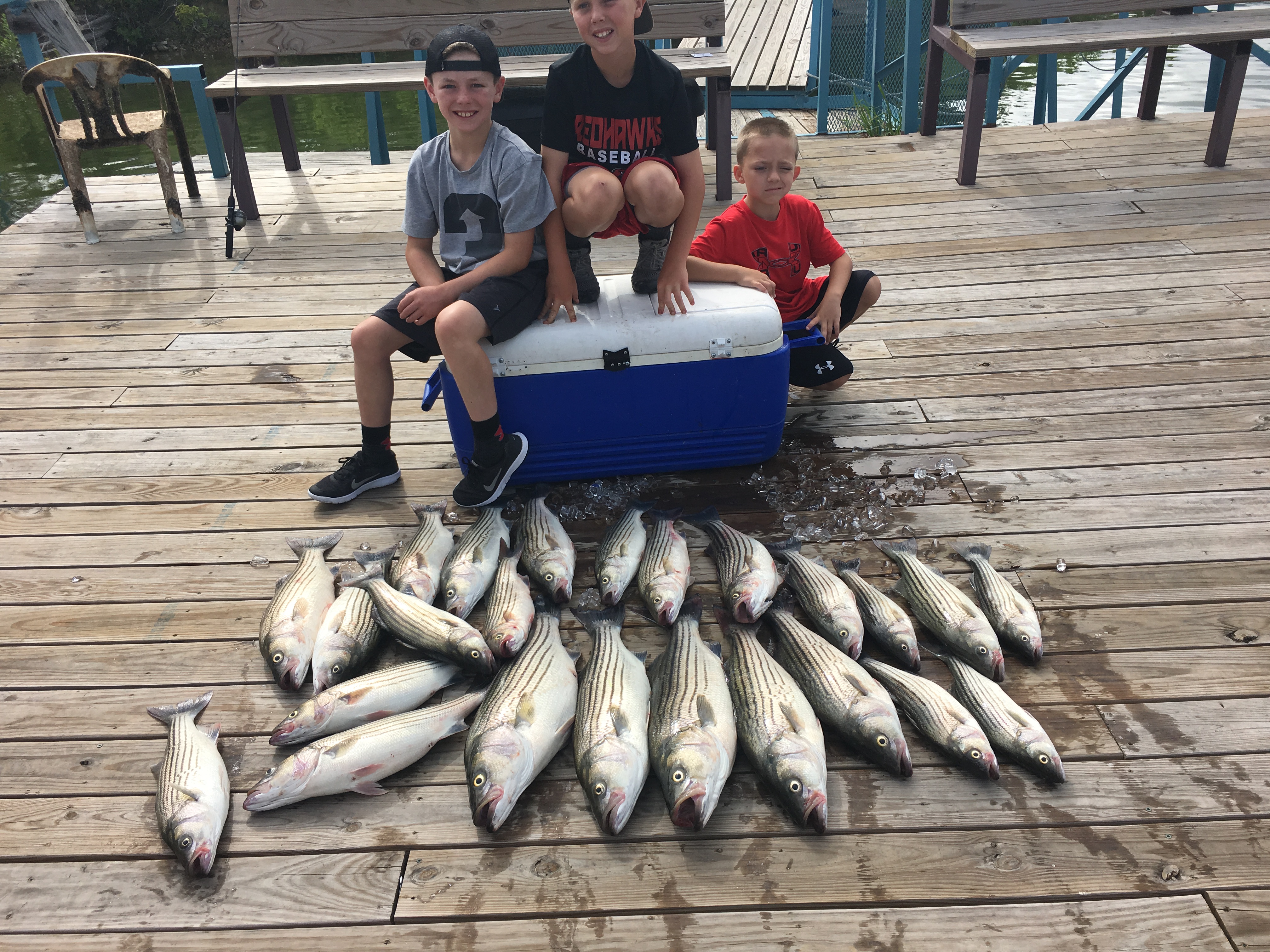 Cross Creek Striper Guide Service, striper fishing guide on Lake Texoma 