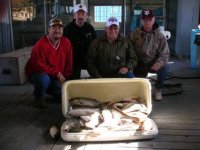 Lake Texoma Striper Fishing Photo