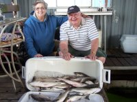 Lake Texoma Striper Fishing Photo